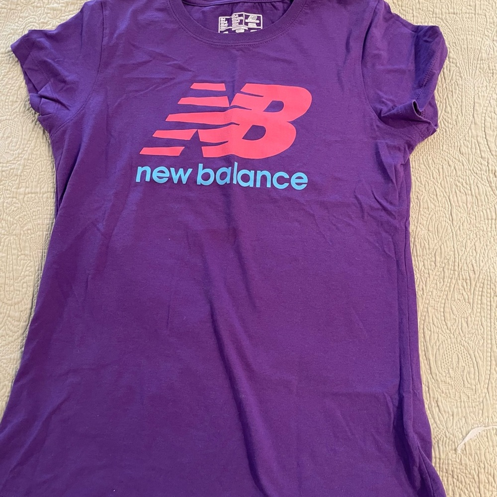 New Balance Violet Tee